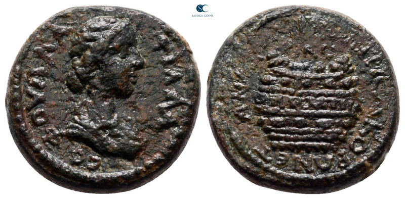 Cilicia. Anazarbos. Plautilla. Augusta AD 202-205. 
Bronze Æ

18 mm, 5,59 g
...