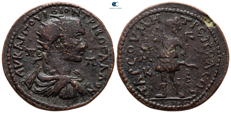 Cilicia. Tarsos. Trebonianus Gallus AD 251-253. 
Bronze Æ

32 mm, 13,30 g

...