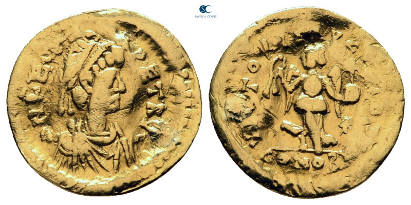 Leo I AD 457-474. Constantinople
Tremissis AV

15 mm, 1,44 g

nearly very f...