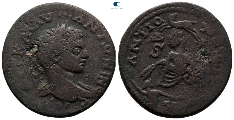Seleucis and Pieria. Antioch. Elagabal AD 218-222. 
Bronze Æ

33 mm, 16,54 g...