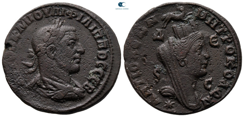 Seleucis and Pieria. Antioch. Philip I Arab AD 244-249. 
Bronze Æ

30 mm, 16,...