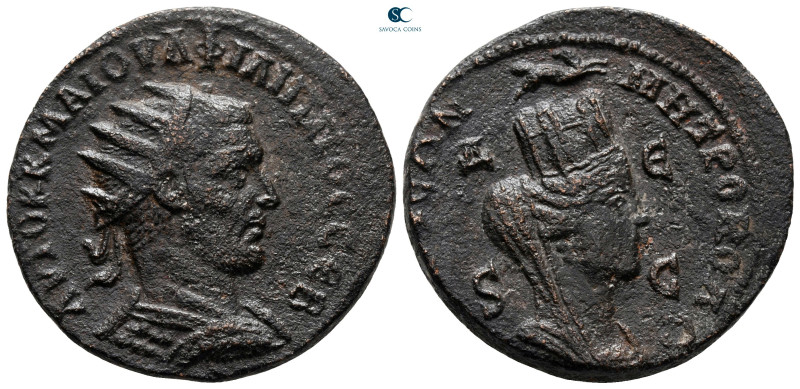 Seleucis and Pieria. Antioch. Philip I Arab AD 244-249. 
Bronze Æ

30 mm, 16,...