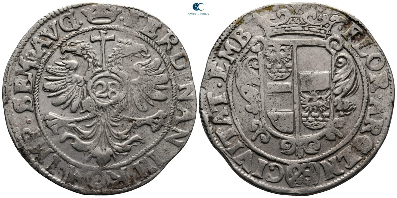 Netherlands. Emden. AD 1619-1637.
28 Stuiver AR

40 mm, 19,89 g



very f...