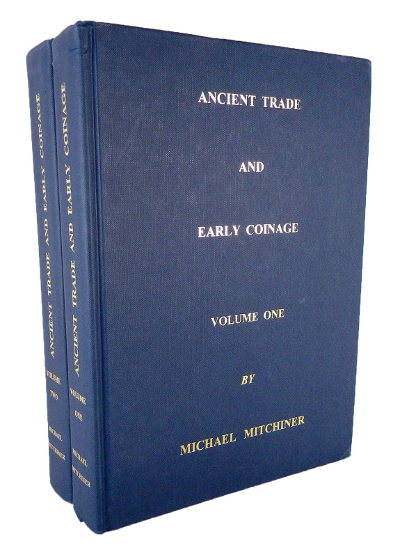 Mitchiner, Michael. ANCIENT TRADE AND EARLY COINAGE. London: Hawkins Publication...