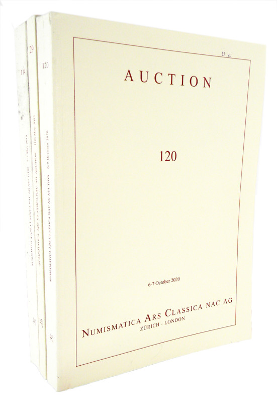 Numismatica Ars Classica. AUCTION CATALOGUES. A group of three catalogues issued...