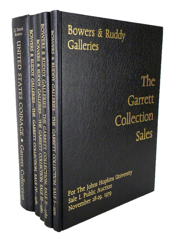 Bowers & Ruddy Galleries. THE GARRETT COLLECTION SALES. PARTS I-IV. 1979-1981. F...