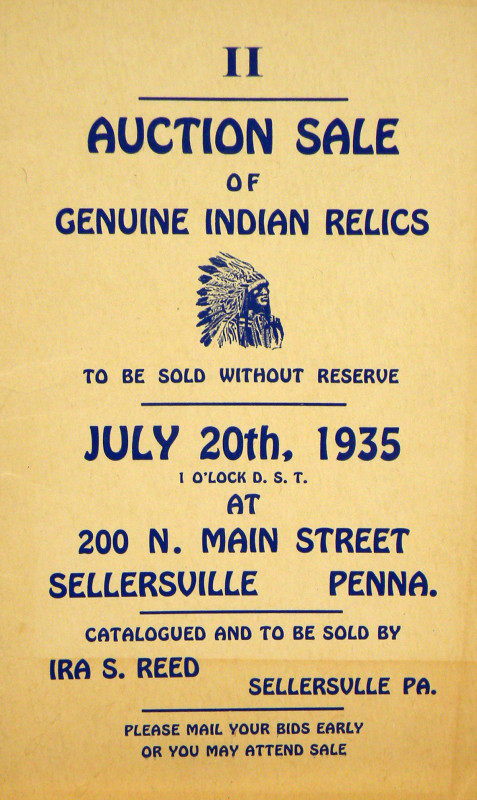 Reed, Ira S. NUMISMATIC AUCTION CATALOGUES. Sellersville, etc., 1935-1954. Twent...