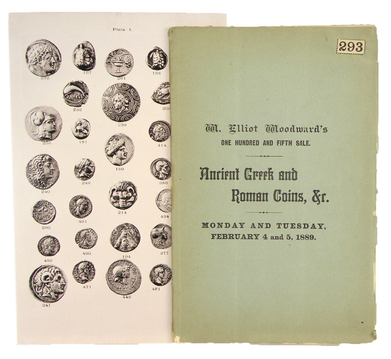 Woodward, W. Elliot, Assisted by Ed. Frossard. CATALOGUE. PART IV OF THE GREAT N...