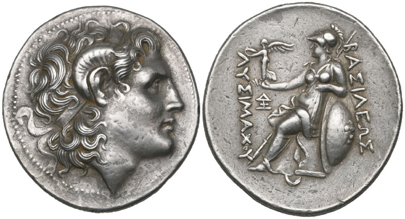 Kings of Thrace, Lysimachos (323-281 BC), tetradrachm, Lampsakos, c. 297-281 BC,...