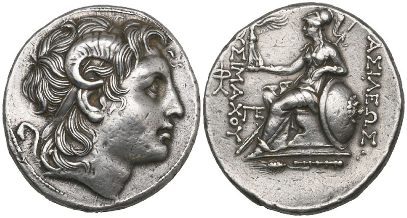 Kings of Thrace, Lysimachos (323-281 BC), tetradrachm, Cius, c. 288-281 BC, deif...