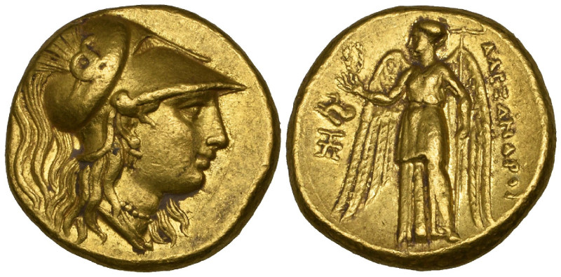 Kings of Macedon, Alexander III, the Great (336-323 BC), gold stater, Abydos (?)...