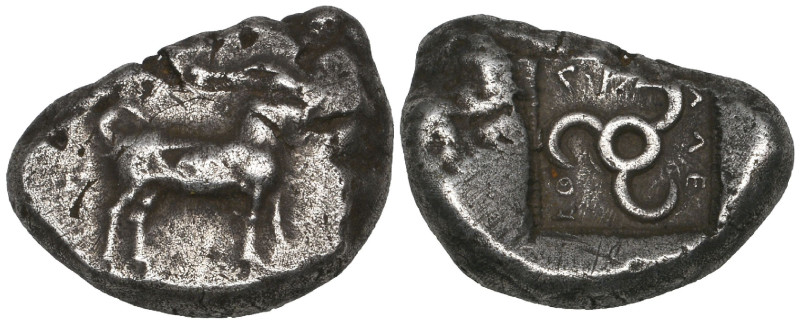 Lycian dynasts, Kuprlli, c. 450-425 BC, stater, goat standing right, rev., trisk...