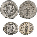 Gordian III (238-244), antoninianus, Antioch, c. 239, radiate head right, rev., Aequitas, 4.61g (RIC 177a; Michaux 443), struck on medallic-sized flan...