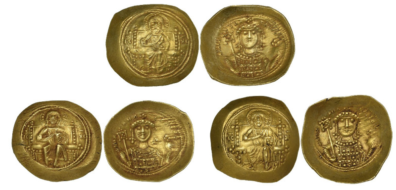 Michael VII, Ducas (1071-1078), histamena (3), Constantinople, Christ enthroned ...