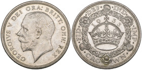 George V, 'wreath' crown, 1933 (S. 4036), a few surface marks, extremely fine

Estimate: GBP 250-350