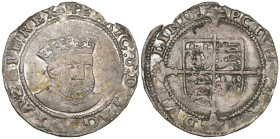 Ireland, Henry VIII, Posthumous Coinage (1547-c.1550), sixpence, Dublin, Fourth small facing bust of late Tower style, 2.16g (S. 6488), upper edge chi...
