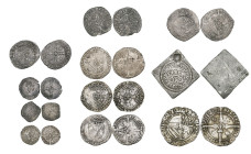 Philip the Fair (1482-1506), Majority (1492-1506), miscellaneous issues (9), Sixth issue (1492-96, halve and kwart groot, double-mijt; Seventh issue (...