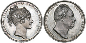 William IV, Coronation, 1831, official silver medal, by William Wyon after Chantrey, 33.5mm (B.H.M. 1475), good extremely fine and well toned, in fitt...