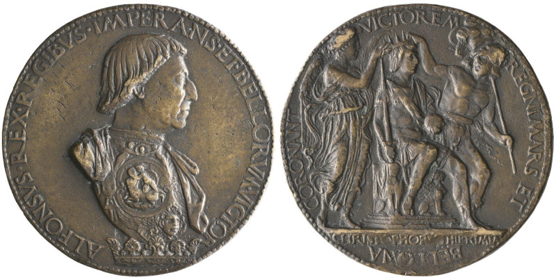 Italy, Cristoforo di Geremia (fl. 1456-76), Alfonso V of Aragon (1396-1458), bro...