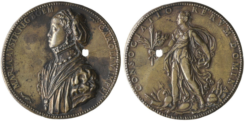 Italy, Jacopo da Trezzo (c. 1514-89), Maria of Austria (1528-1603, as Queen of B...