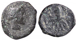 GRECHE - SICILIA - Siracusa (425-IV sec. a.C.) - Oncia S. Ans. 382/4 (AE g. 1,21)
BB+
