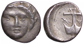 GRECHE - TRACIA - Apollonia Pontica - Obolo S. Cop. 461 (AG g. 1,24)
BB+
