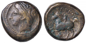 GRECHE - RE DI MACEDONIA - Filippo II (359-336 a.C.) - AE 18 (AE g. 8,69)
BB