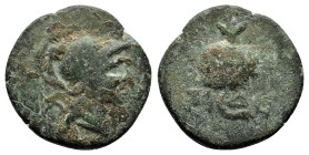 PAMPHYLIA, Side. 1st century BC. AE 4,10g