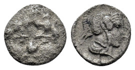 Pisidia, Selge AR Hemiobol. Circa 3rd Century BC. AR 0,89g
