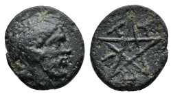 MYSIA, Pitane. 4th-3rd centuries BC. AE 1,25g