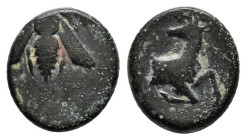 Ionia. Ephesos circa 280-253 BC. AE 1,90g