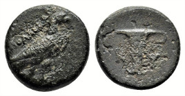 Aeolis, Kyme, c. 250-200 BC. AE 2,17g