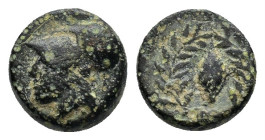 AEOLIS. Elaia. Ae (Mid 4th-3rd century BC). AE 1,49g