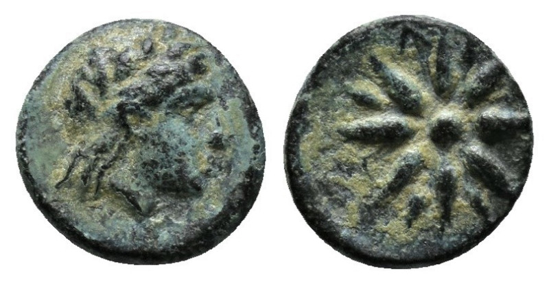 Mysia. Gambrion circa 400-300 BC. AE 1,03g