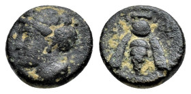 Ionia. Ephesos circa 280-253 BC. AE 1,39g
