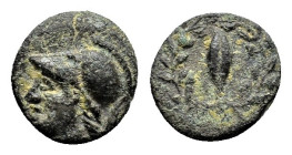 AEOLIS. Elaia. Ae (Mid 4th-3rd century BC). AE 1,10g