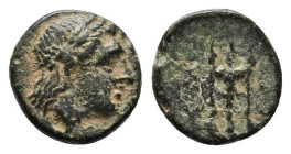 SELEUKID KINGS OF SYRIA. Antiochos II Theos, 261-246 BC. AE 0,87g
