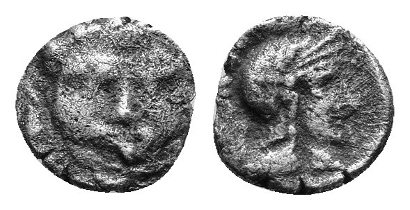 Pisidia, Selge AR Hemiobol. Circa 3rd Century BC. AR 0,83g