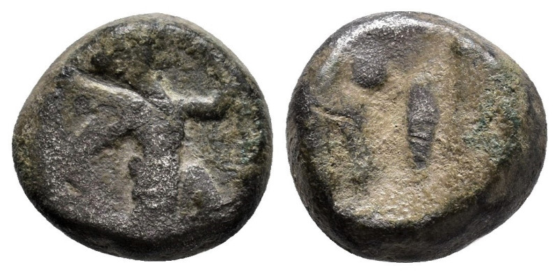 IONIA. Miletos. Ca. late 6th-5th centuries BC. AR 4,64g