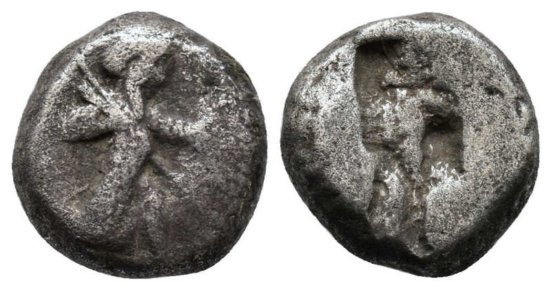 ACHAEMENID KINGS of PERSIA. Circa 500-485 BC. AR 5,44g