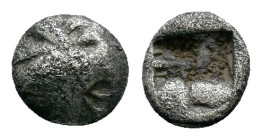 Uncertain greek. AR Hemiobol 0,34g