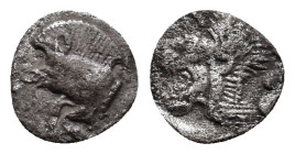 MYSIA, Kyzikos. 525-475 BC. AR 0,31g