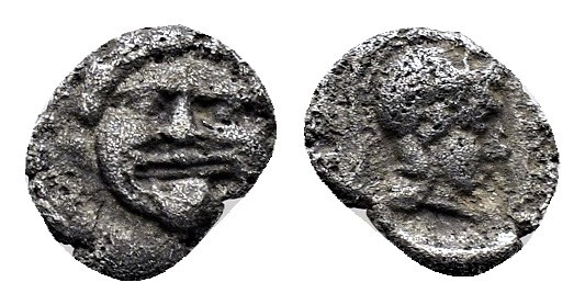 Pisidia, Selge. Circa 3rd Century BC. AR Obol 0,77g