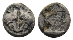 Caria, Uncertain mint. Ca. 5th century B.C. AR 1,22g