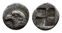AEOLIS, Kyme. Circa 450-400 BC. AR 0,48g
