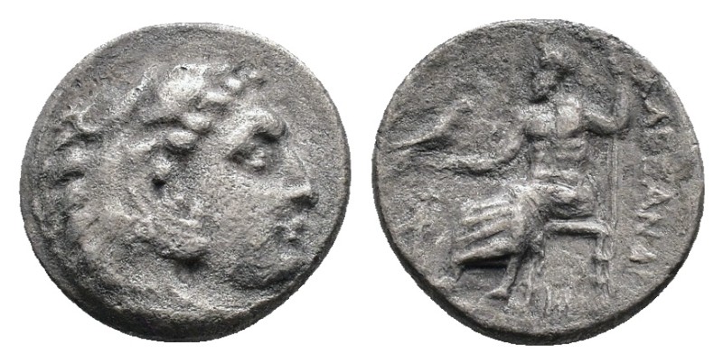 Kingdom of Macedon. Alexander III 'the Great'. AR Drachm 3,86g