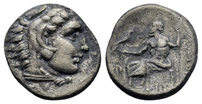Kingdom of Macedon. Alexander III 'the Great'. AR Drachm 3,88g