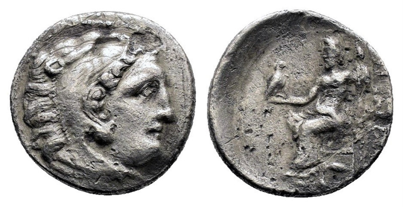 Kingdom of Macedon. Alexander III 'the Great'. AR Drachm 3,87g