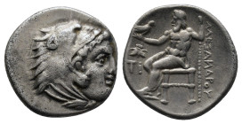 Kingdom of Macedon. Alexander III 'the Great'. AR Drachm 4,08g