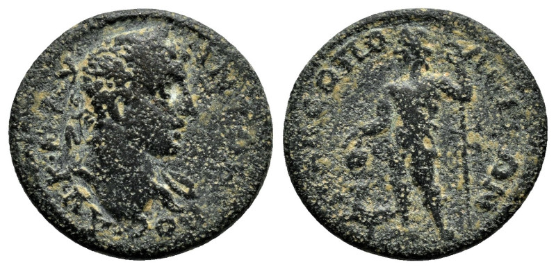 Pisidia, Palaeopolis. Uncertain (Caracalla or Elagabal). ΑΥ Κ Μ ΑΥ ΑΝΤΩΝΙΝΟϹ, la...